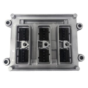 2003-2005 Trailblazer PCM Powertrain Control Module, part number 16255757, showing the main electrical connectors.