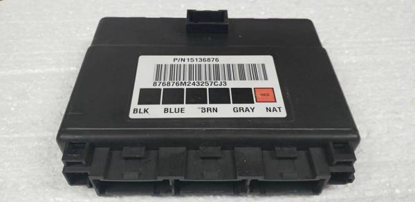 Programmed 2003-2007 Silverado BCM, part 15198115. This body control module arrives ready to install, fixing power window, lock, and lighting issues. No dealer programming needed.