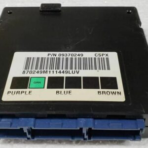 Programmed 2001 Suburban 1500 BCM, part 09392994. This body control module fixes electrical issues like faulty power locks, windows, and security light errors.