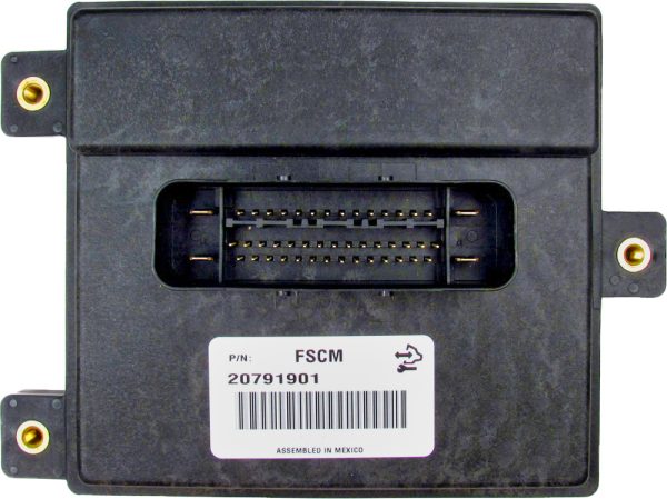 Front view of a 2008-2009 Express 1500 FPCM, part 25854536. This pre-programmed module fixes fuel delivery issues and no-start conditions.
