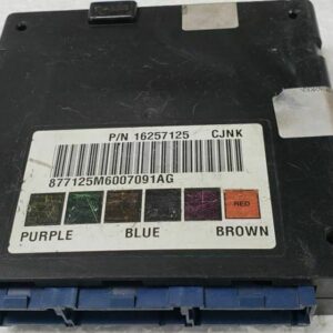 1999 – 2000 – Body Control Module 09366801 Programmed To Your VIN