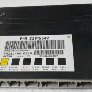 2013 - 2016 Impala Body Control Module 22915542 Programmed To Your VIN BCM