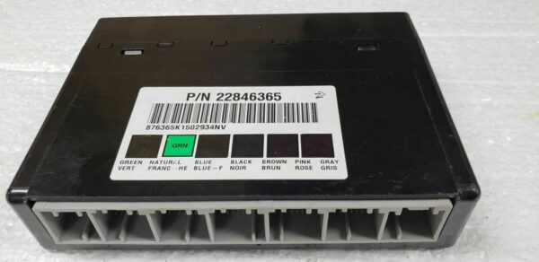 Programmed 2012-2014 Sierra BCM 22737275. A direct-fit solution to resolve common GM truck electrical faults and warning lights.