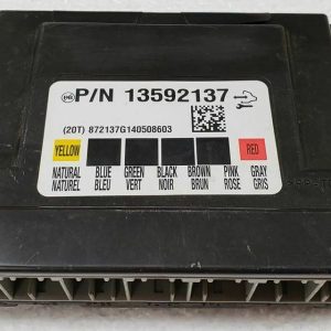 Programmed 2015 Yukon XL 1500 BCM with part number 13587704. This replacement module is a plug-and-play fix for common GM electrical problems.