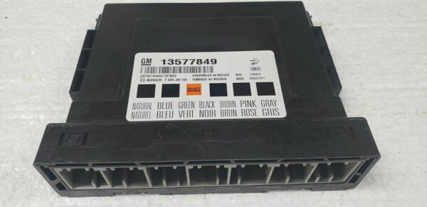 Programmed 2010 SRX Body Control Module 13505326. This BCM is cloned for a plug-and-play fix to resolve electrical issues like faulty lights or windows.