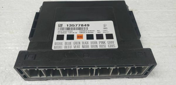 Programmed 2011 Chevrolet Cruze Body Control Module BCM with part number 13504494.