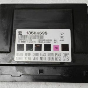 Programmed 2013 SRX BCM, part 13589325. This cloned module fixes erratic lights and power accessory failures in Cadillac SRX and other GM vehicles.