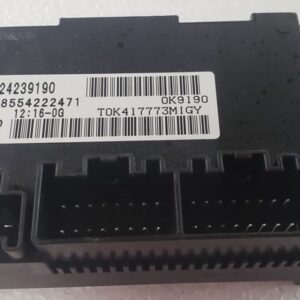 Programmed 2008-2013 Suburban 2500 TCCM, part 24242480. Shows the black plastic housing and electrical connectors for a plug-and-play 4WD system repair.