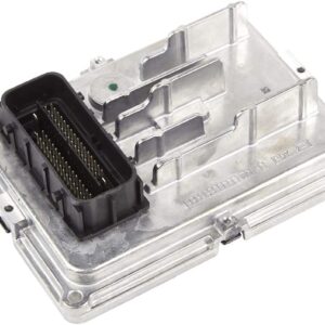 Close-up image of 2015-2016 GMC Sierra Denali 2500 TCM 24272004, VIN-programmed to resolve erratic shifting, clear DTCs like P0700 and P0756, showing connectors for easy install.