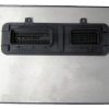 Front view of the 2005-2006 Pursuit PCM 12599714, showing the main electrical connector ports.