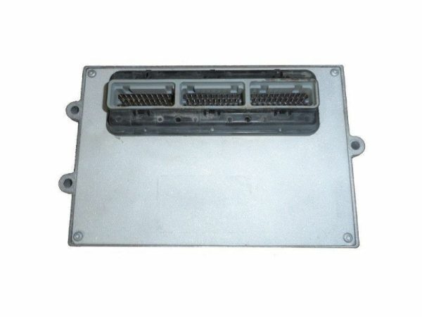 2001 Durango Engine Computer part number 56040250AC, showing the main connectors and casing.