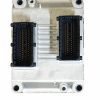 Programmed Engine Control Module (ECM) for a 2003-2004 Cadillac CTS, showing the main connector ports and identification label.