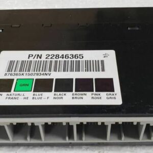 2012 - 2014 Silverado 3500 Pickup Body Control Module 22737275 Programmed To Your VIN BCM