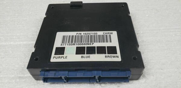 Programmed Body Control Module for a 2000 Yukon XL BCM, part 9377486. This part resolves common electrical failures like faulty power windows and security system errors.